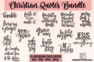 Christian Quotes Bundle: Graphics & Crafts for Faith-Filled Content