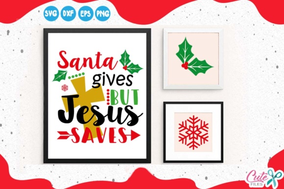 Santa Gives but Jesus Saves: Graphics & Crafts for Local Branding